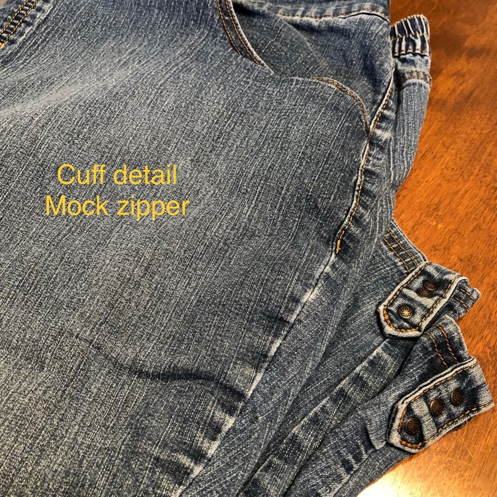 Catherine’s Timeless Fit denim capris 3X